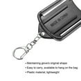 thumbnail image 4 of Unique Bargains Golf Gloves Stretcher, 2 Pack Plastic Keeper Support Rack Holder Dryer Hanger Frame with Keychain Hook for Sports Gloves Maintenance, Black, 4 of 5