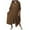 a_Brown, variant on Womens Cotton Linen Dresses Long Summer Maxi Dress 3/4 Sleeve Plus Size Loose Sundress for Ladies