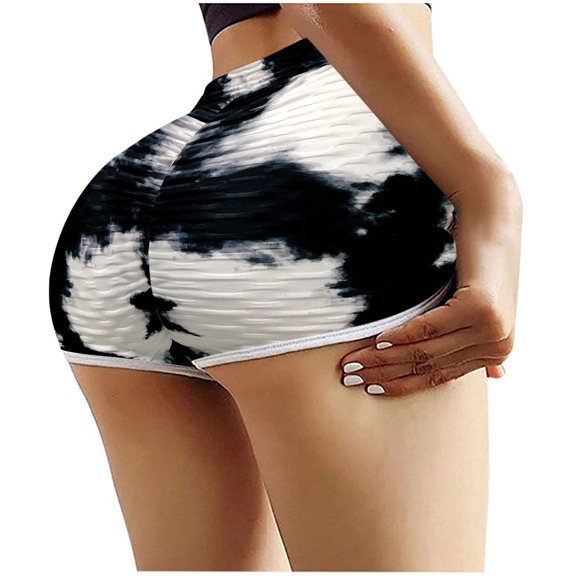 TIHLMK Womens Yoga Pants Short Women Basic Slip Bike Shorts Compression Workout Leggings Yoga Shorts Pants Gift for Women