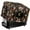 Black-Flower Moon Butterfly, variant on HELLHERO Hummingbird Cherry Blossom Print Toaster Cover Heat Resistant 2 Slice, Dustproof Bread Machine Covers for Kitchen Counter, Bread Maker Cover with Drawstring