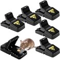 thumbnail image 1 of 11.2*4.8*5.6cm Trampa para Ratones de 6 Clips, Trampa para Ratas Reutilizable, Trampa para Ratones Higiénica Eficaz Trampa para Ratones con Contenedor de Cebo Extraíble, Trampa para Ratones de Alta S, 1 of 5