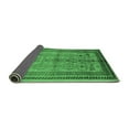 thumbnail image 2 of Ahgly Company Indoor Rectangle Oriental Emerald Green Industrial Area Rugs, 7' x 10', 2 of 4