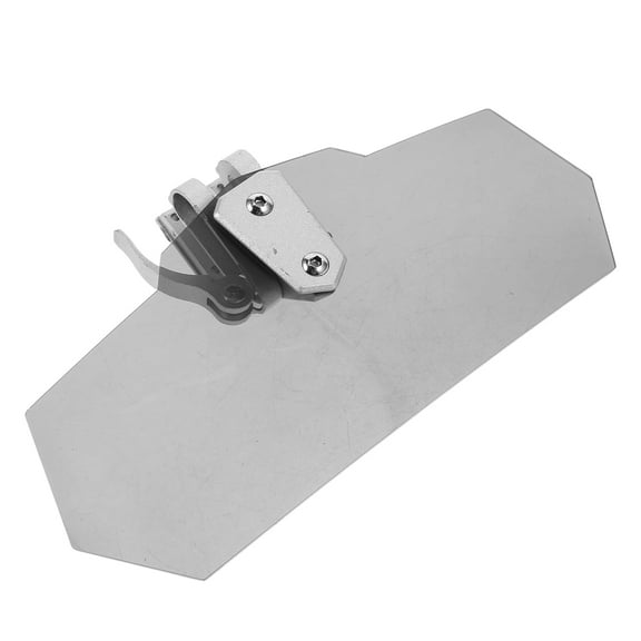 WHAMVOX Motorcycle Windshield Guard Wind Deflector Extension Universal Motobikes Windscreen for Scooter Wind Deflection Grey