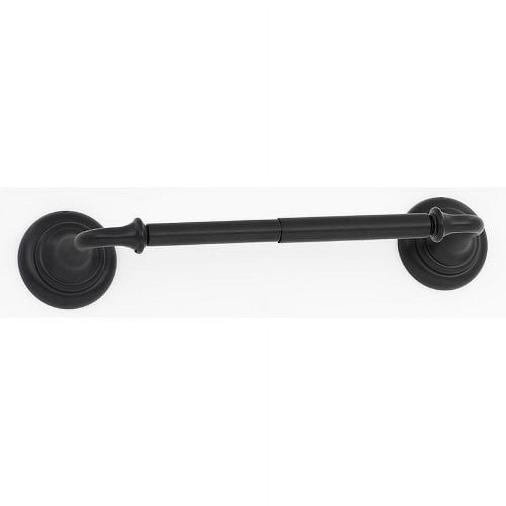 Alno A6760-PB Charlie's 7"W Traditional Style Solid Brass Spring Action Toilet Paper