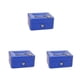 thumbnail image 5 of Billuyoard Caja de dinero de metal portátil y liviana - Caja de almacenamiento de efectivo segura y organizada con cerradura de llave azul Type1 NO1, 5 of 6