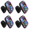 thumbnail image 2 of 4 Pcs Square Cabinet Handle Drawer Pulls Dog Paw Prints Knobs with Screws Furniture Office Cabinet Knob Decoration, 2 of 7