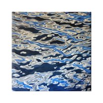 Stupell Industries Abstract Water Waves Ripples Modern Deep Sea Graphic Art Gallery Wrapped Canvas Print Wall Art, Design by Alan Weston
