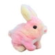 thumbnail image 4 of Juguete electrónico interactivo para caminar para mascotas Orejas que se mueven Juguete de peluche divertido Animales de peluche para de la , conejo rosa, 4 of 8