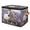 Multicolor 4, variant on ADECORIVY Highland Cow Teal Butterfly Flower Storage Bin with Zipper Lid, Fabric Storage Baskets Boxes with Handles, Decorative Clothes Organizer Containers for Shelves, Wardrobe, Closet