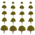 thumbnail image 4 of Milisten 20pcs Model Scenery Landscape Trees Yellow Scenery Layout Props 3CM-8CM (Green), 4 of 5