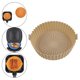 thumbnail image 4 of Freidora de aire Olla de silicona Cesta de barbacoa antiadherente Reemplazo de accesorios para hornear con asa para revestimientos de freidora de aire beige Sunnimix Revestimiento de freidora de aire, 4 of 8