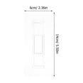thumbnail image 2 of Ganchos de pared adhesivos transparentes, pegatina de gancho adhesivo, ganchos transparentes para pared, 20 Uds., 2 of 3