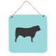 thumbnail image 1 of "Treasures Blue Black Angus Cow Check Metal Print, 6"" H x 6"" W" Caroline's Treasures BB8002DS66, 1 of 1
