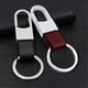 thumbnail image 1 of Keyring Keychain Genuine Leather Men's Simple Key Chains Holder Keyfob For Car, 1 of 5