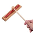 thumbnail image 2 of Campanilla Campanas de mesa de 1 tono, campana de meditación, campana de viento colorida, instrumento de percusión musical educativo con mazo Tomshoo Campanilla, 2 of 6
