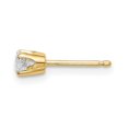 thumbnail image 2 of 14k Single Stud Diamond Earring XA5AA, 2 of 2