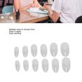 thumbnail image 4 of Short Full Cover  Nails For Kids, 504pcs  Acrylic Clear False Nails Tips Easy To Apply, Durable, Perfect For DIY Nail Art, Weddings,, 4 of 8