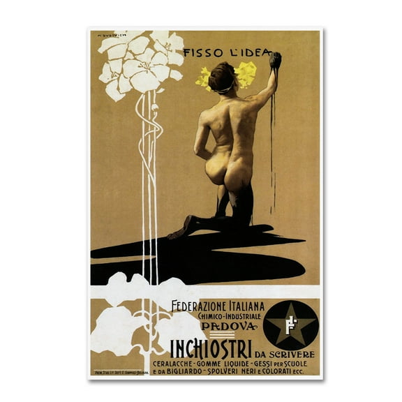 Trademark Fine Art 'Ads-0105' Canvas Art by Vintage Lavoie