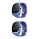 thumbnail image 2 of Sidaley Reloj inteligente T8 compatible con Bluetooth, reloj de deportivo con pantalla táctil LCD de 1,58 pulgadas, rastreador de actividad Azul 2piezas, 2 of 5