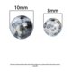thumbnail image 5 of Cuentas de vidrio con forma de hielo a través de tinta que florecen con cuentas de oro, cuentas de vidrio hechas a mano, collar, pulsera, cadena, joyería, cuentas sueltas, accesorios, 5 of 5