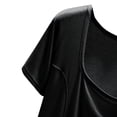 thumbnail image 3 of RXMEKW Ensemble de Pyjama pour Femmes, Ensemble de Détente 2 Pcs en Mélange de Lin avec Col Rond et Coupe Ample pour Vêtements de Maison et Décontractés, 3 of 5