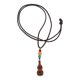 thumbnail image 1 of Boho Necklaces for Women Long Gourd Pendant Wooden Vintage Statement Necklace, 1 of 4