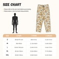 thumbnail image 3 of Honiee Hippie Bee Honeycomb for elegant Women's Lounge Pants and Pajama Pants, crafted for ultimate comfort in your sleepwear essentials-Large, 3 of 6