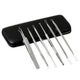 thumbnail image 2 of Professional Surgical Blackhead Remover Tools, Blemish and Splinter Acne Pimple Removal Kit, Come Done Extractor Tool for Whitehead, Pimples - Beauty Tools Pack of 6, 2 of 8