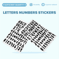 thumbnail image 4 of 8 Sheets Self Adhesive Vinyl Letters Numbers Kit, Stickers DIY Decal Script Pantry Labels for Signs, 4 of 9