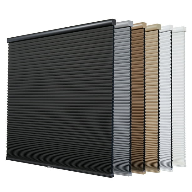 Persilux Custom Blackout Cellular Window Shades, Cordless Window Blinds, Blinds for
