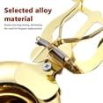 thumbnail image 3 of SHINYPASING Lyre Trombone Dorée et Chemise à Rabat avec Alliage Robuste pour Accessoires de Fanfare, 3 of 7