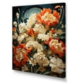 thumbnail image 2 of Designart "Bouquet Of Orange Flowers In Popart" Pop Art Canvas Prints, 2 of 7