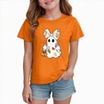 thumbnail image 6 of TOWED22 Toddler Girls Boys Halloween Shirts Cutest Graphic T-Shirts Kid Spooky Season Outfits Tees Tops, 6 of 6