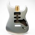 thumbnail image 2 of Allparts PRIMO® REPLACEMENT STRAT® BODY - SILVER SPARKLE, 2 of 2