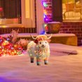 thumbnail image 4 of 2023 New Colorful Cow Garden Outdoor Christmas Decoration Cute Animal Christmas Garden Christmas Logo Garden Christmas Party Supplies String Of Lights Party Toppers Easy To Use, 4 of 6