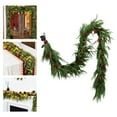 thumbnail image 2 of 1Pcs Garlands Garlands Real Greenery For Wall Fireplace Mantle Outdoor 270Cm Utility, 2 of 7