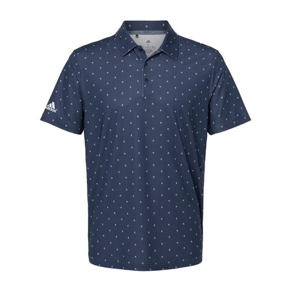 Adidas - Pine Tree Polo - A574 - Collegiate Navy/ White - Size: 3XL