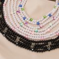 thumbnail image 3 of Collier de Perles d'Amour à la Mode Femme Personnalité Voyage Parti Mode Collier Clavicule Accessoires Collier perlas Col, 3 of 29