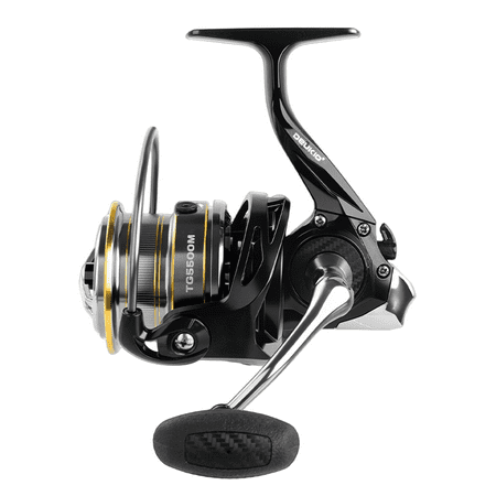 DEUKIO Long Shot Jigging Spinning Reel 7+1BB 18lb Drag 4.7:1 Saltwater Freshwater Big Surf Casting Fishing Reel 4500-6500 Series