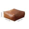 thumbnail image 3 of EARKITY 45 x 45 x 15cm Lazy sofa with footstool opening for storage, 3 of 6