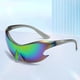 thumbnail image 1 of Gafas de sol Punk Y2K moda mujer hombre gafas únicas para senderismo ciclismo Sandbeach, 1 of 5