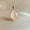 Rose, variant on Natural Morganite Pendant, 14K Solid Yellow Gold Morganite Pendant, November Birthstone, Prong Pendant, Christmas Present, Morganite Jewelry