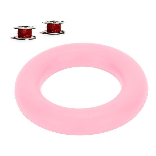 Thread Holder, Rubber Bobbin Protection for Household Rose Red,Dark Purple,Bright Red,Light Grey,Light Blue,Pink,Black