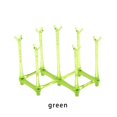 thumbnail image 2 of Retractable Drain Multi-cup Rack Storage Rack Upside Down Kitchen Shelf Green, 2 of 9