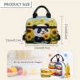 thumbnail image 6 of Jeiento Panda 4Pcs Kids Bookbag Set for Boys School Backpack with Lunch Box and Pencil Case Water Bottle Holder Sunflower Elementary School Bag for Kids Girls Back To School Bags Daypack Satchel, 6 of 7