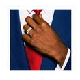 thumbnail image 3 of Mens  Sterling Silver DAD Ring in Polished, 3 of 5