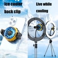 thumbnail image 4 of Phone Semiconductor Heatsink Cellphone Coolers ,Cellphone Radiator with LED Light Clip On Smartphone Radiator, 4 of 9