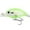Chartreuse, variant on Eurotackle Z-Cranker 1.5" (Float) - Shad