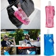 thumbnail image 2 of Compact Portable Water Bag - Foldable Soft Bottle for Outdoor Hiking and Sports, 2 of 2