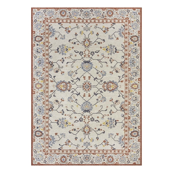 Better Homes & Gardens 7’ x 10’ Multi Colour Arabella Persian Outdoor Rug